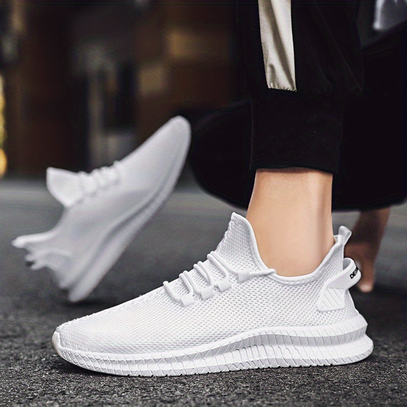 Fashion Trendy Knit Breathable Lightweight Casual Sneakers
